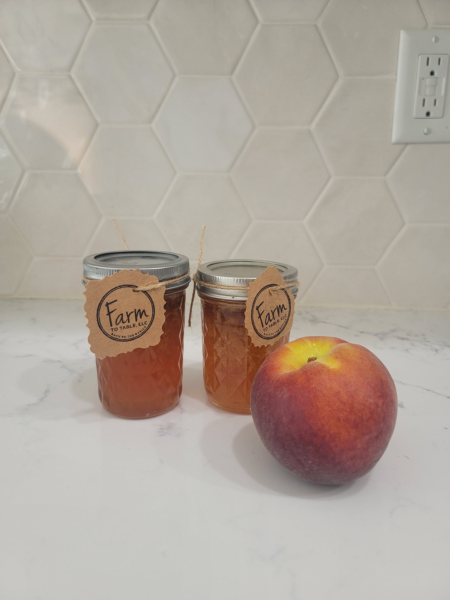 Peach Bourbon Jam